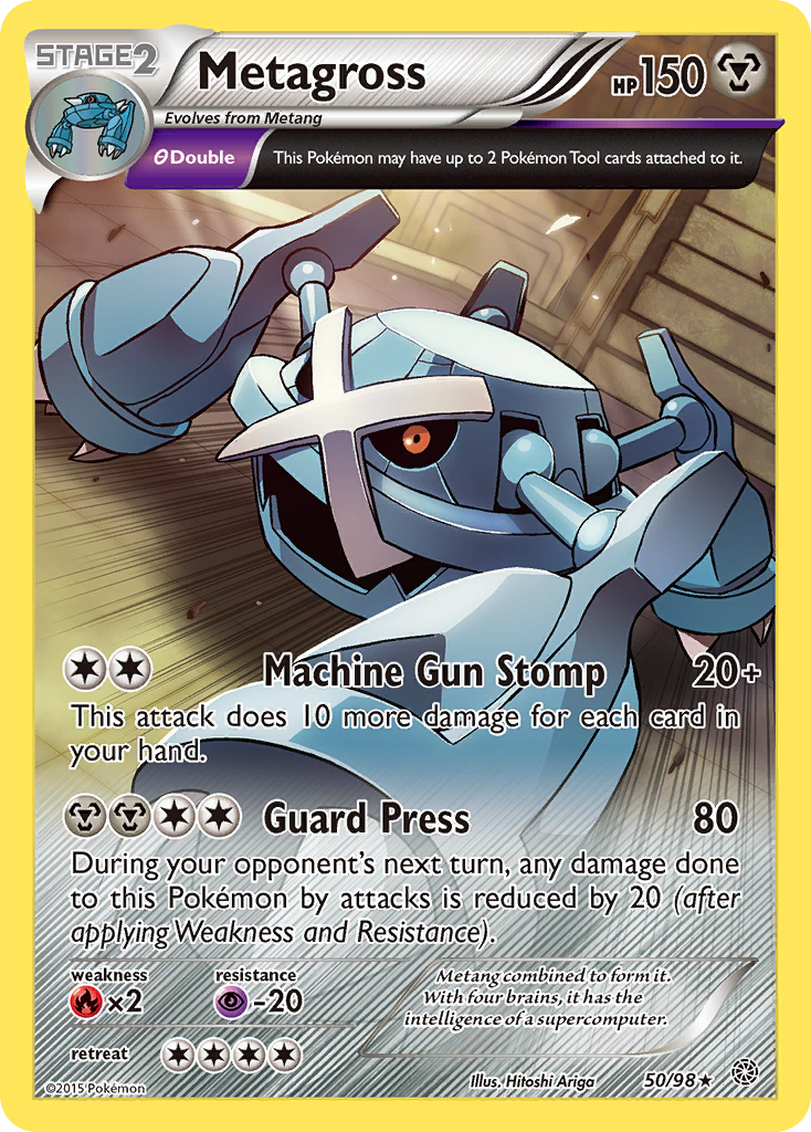 Metagross (50/98) [XY: Ancient Origins] | Anubis Games and Hobby