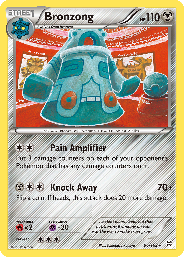 Bronzong (96/162) [XY: BREAKthrough] | Anubis Games and Hobby