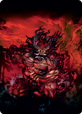 Vessel of the All-Consuming Art Card [Kamigawa: Neon Dynasty Art Series] | Anubis Games and Hobby