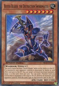 Buster Blader, the Destruction Swordmaster [SBCB-EN182] Common | Anubis Games and Hobby