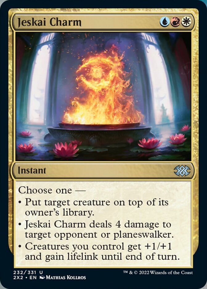 Jeskai Charm [Double Masters 2022] | Anubis Games and Hobby