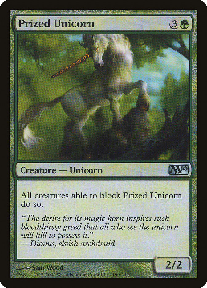 Prized Unicorn [Magic 2010] | Anubis Games and Hobby