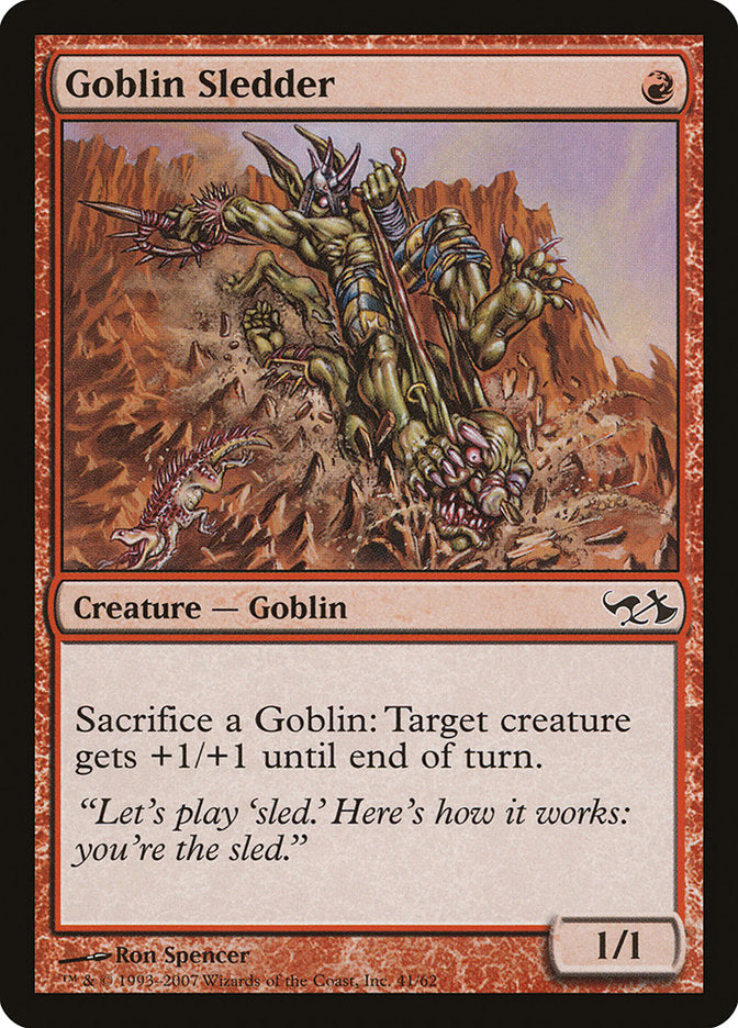 Goblin Sledder [Duel Decks: Elves vs. Goblins] | Anubis Games and Hobby