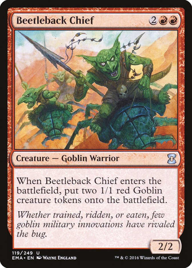Beetleback Chief [Eternal Masters] | Anubis Games and Hobby