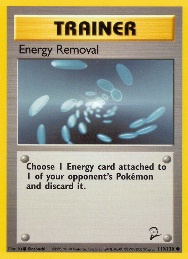 Energy Removal (119/130) [Base Set 2] | Anubis Games and Hobby