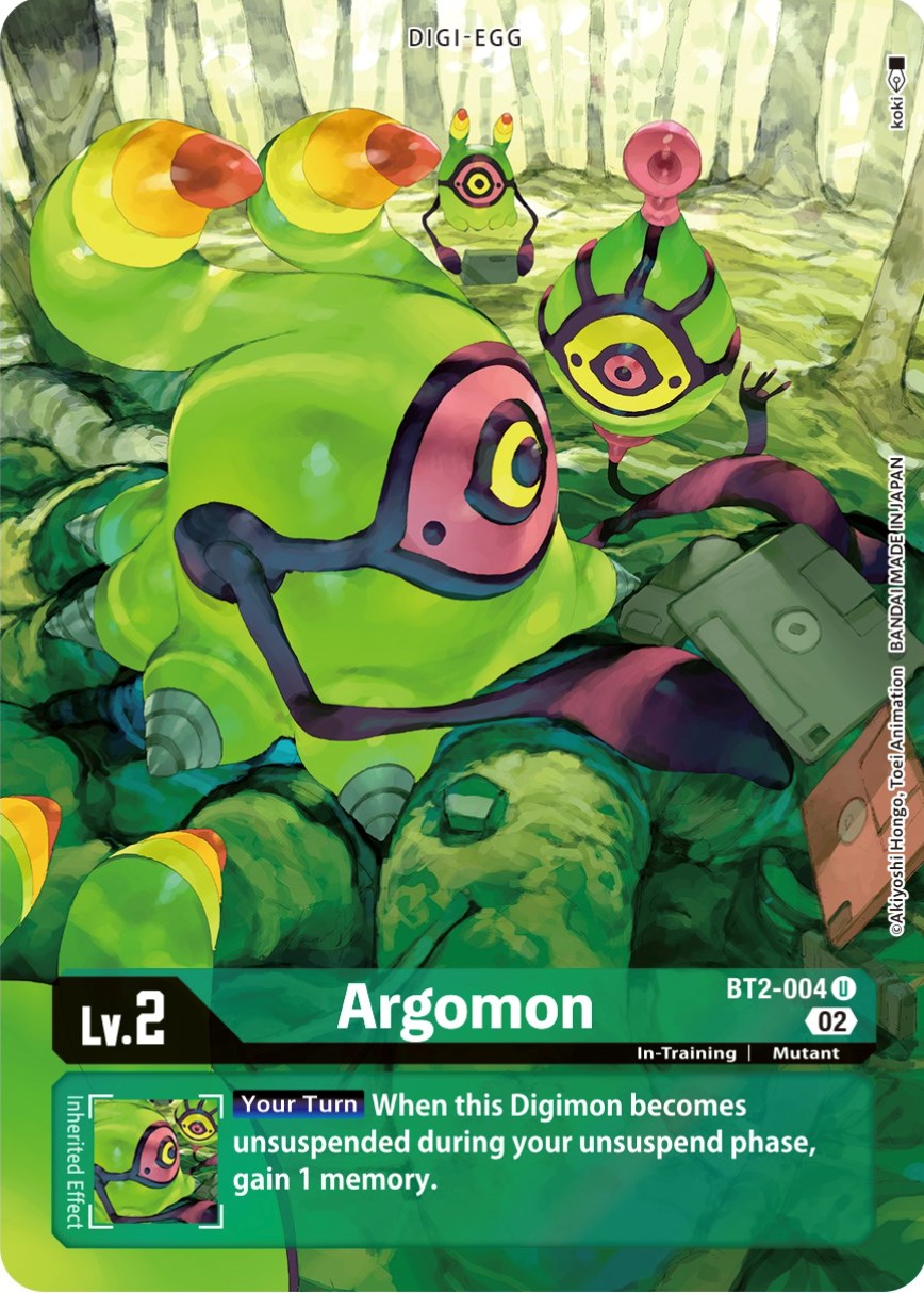 Argomon [BT2-004] (Alternate Art) [Starter Deck: Beelzemon Advanced Deck Set] | Anubis Games and Hobby