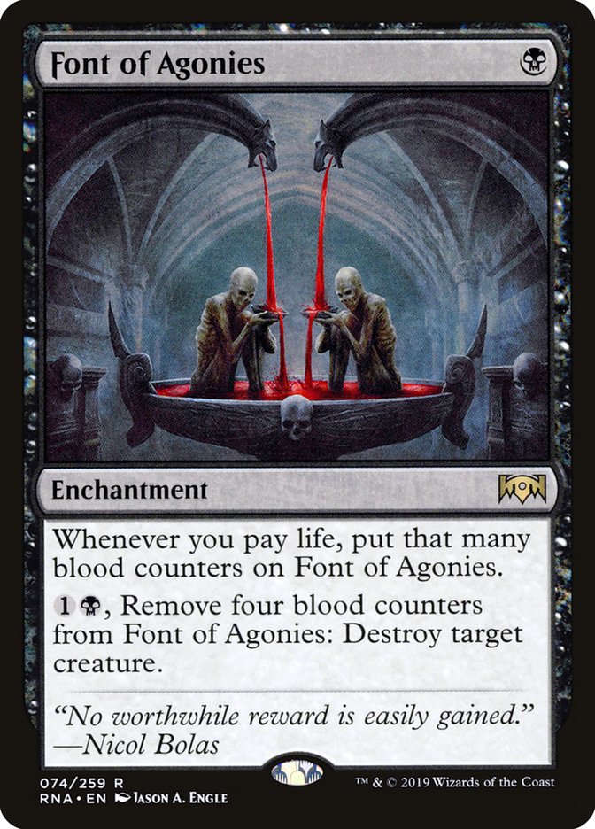 Font of Agonies [Ravnica Allegiance] | Anubis Games and Hobby