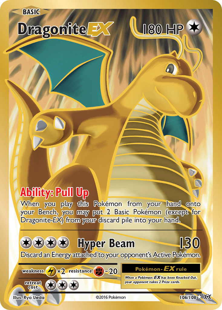 Dragonite EX (106/108) [XY: Evolutions] | Anubis Games and Hobby