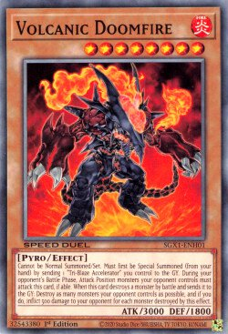 Volcanic Doomfire [SGX1-ENH01] Common | Anubis Games and Hobby