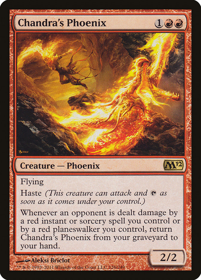 Chandra's Phoenix [Magic 2012] | Anubis Games and Hobby