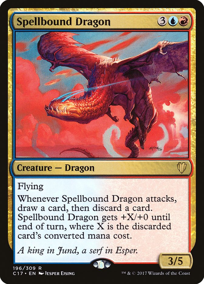 Spellbound Dragon [Commander 2017] | Anubis Games and Hobby