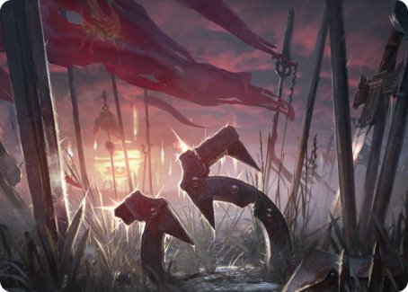 Field of Ruin Art Card [Innistrad: Midnight Hunt Art Series] | Anubis Games and Hobby