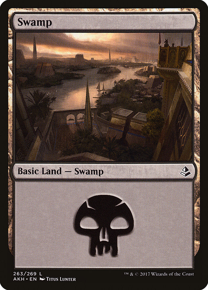 Swamp (263) [Amonkhet] | Anubis Games and Hobby