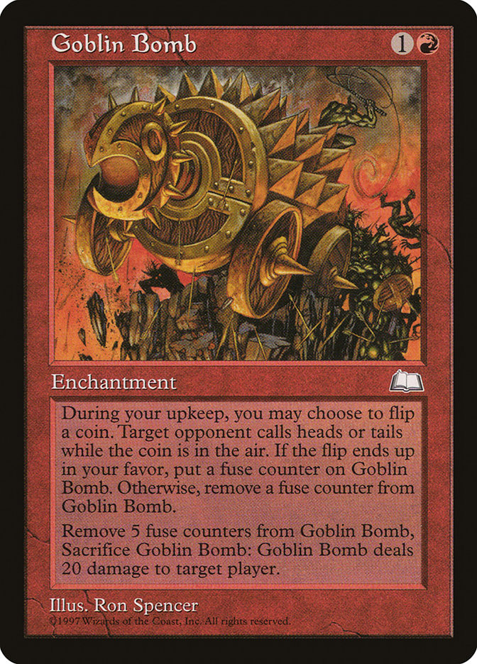 Goblin Bomb [Weatherlight] | Anubis Games and Hobby