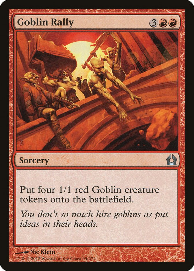 Goblin Rally [Return to Ravnica] | Anubis Games and Hobby