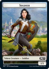 Soldier // Weird Double-Sided Token [Core Set 2021 Tokens] | Anubis Games and Hobby