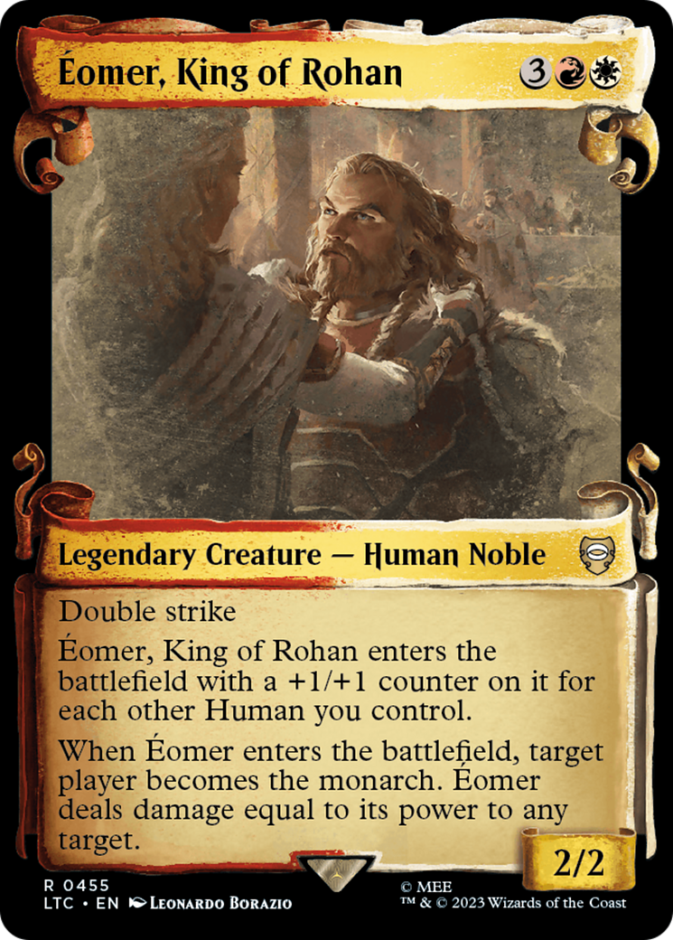 Eomer, King of Rohan [The Lord of the Rings: Tales of Middle-Earth Commander Showcase Scrolls] | Anubis Games and Hobby