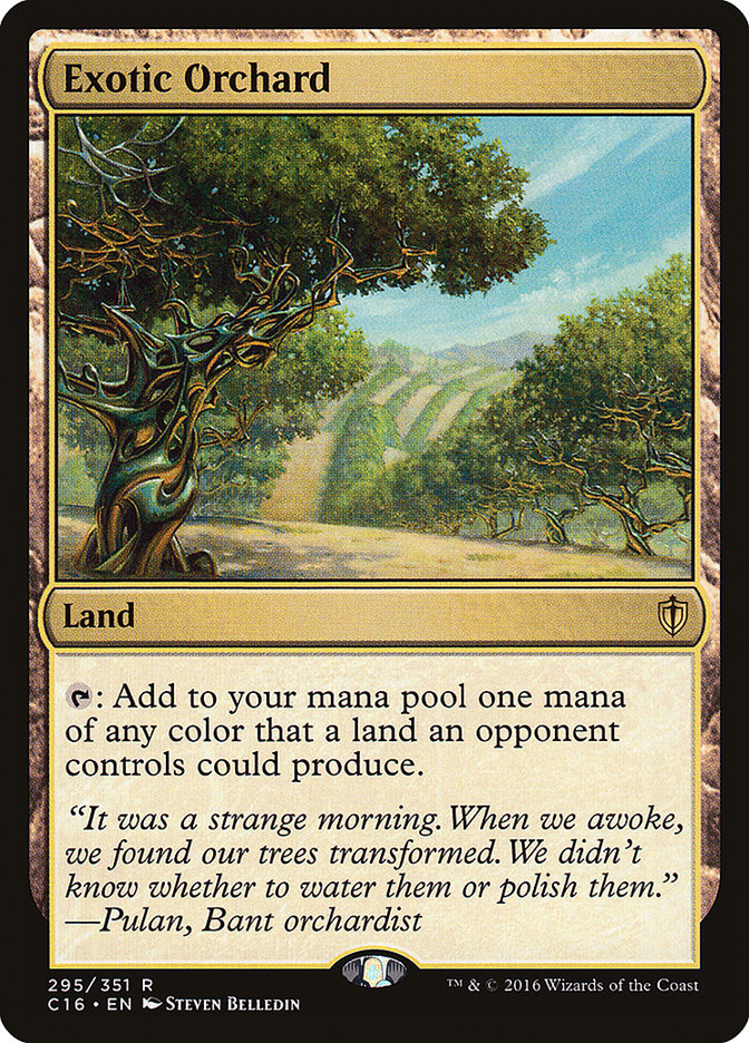 Exotic Orchard [Commander 2016] | Anubis Games and Hobby