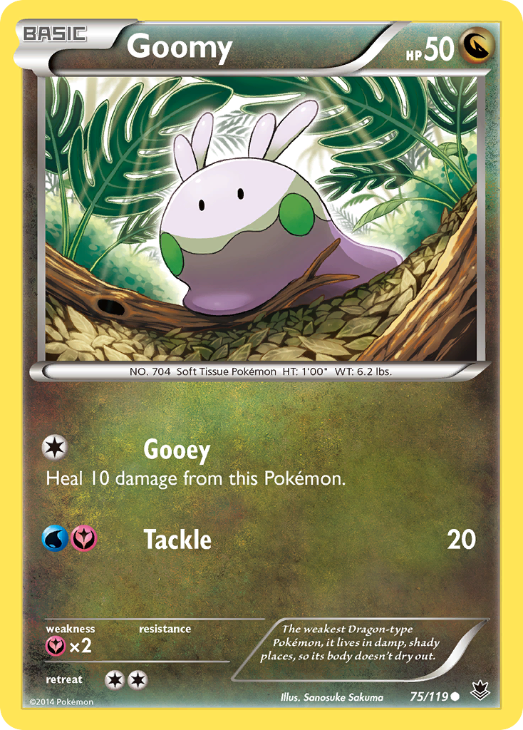 Goomy (75/119) [XY: Phantom Forces] | Anubis Games and Hobby