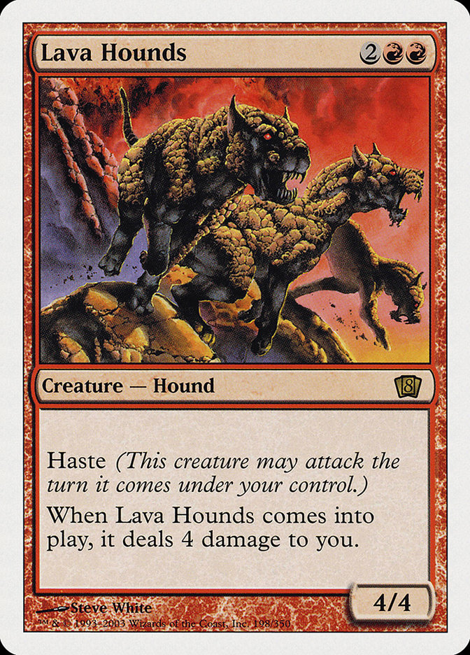 Lava Hounds [Eighth Edition] | Anubis Games and Hobby