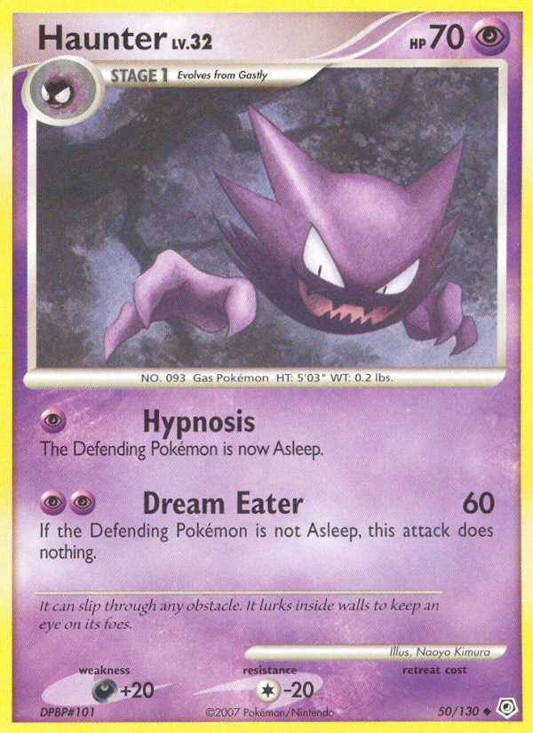 Haunter (50/130) [Diamond & Pearl: Base Set] | Anubis Games and Hobby