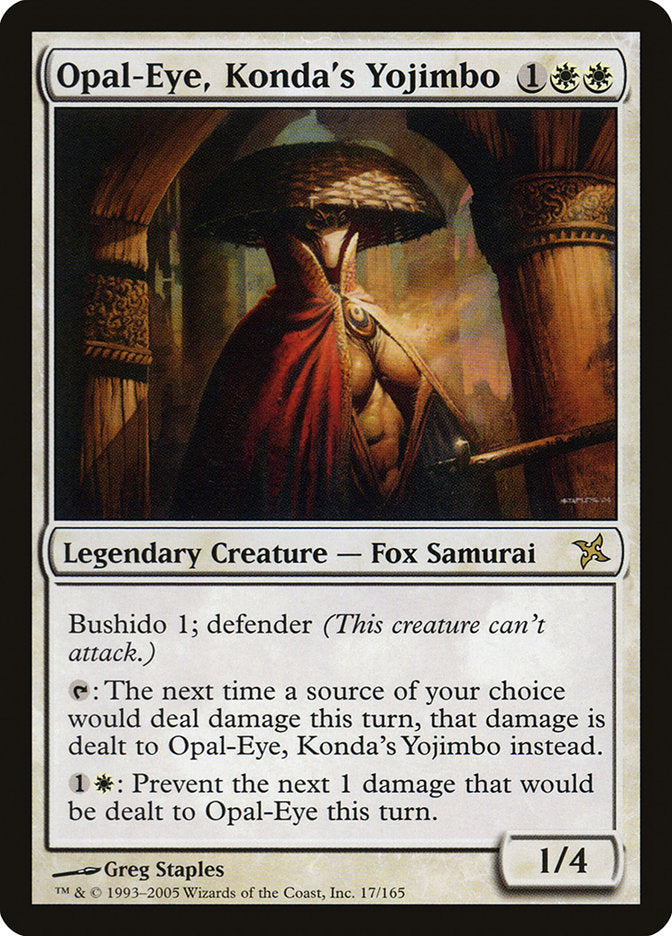 Opal-Eye, Konda's Yojimbo [Betrayers of Kamigawa] | Anubis Games and Hobby