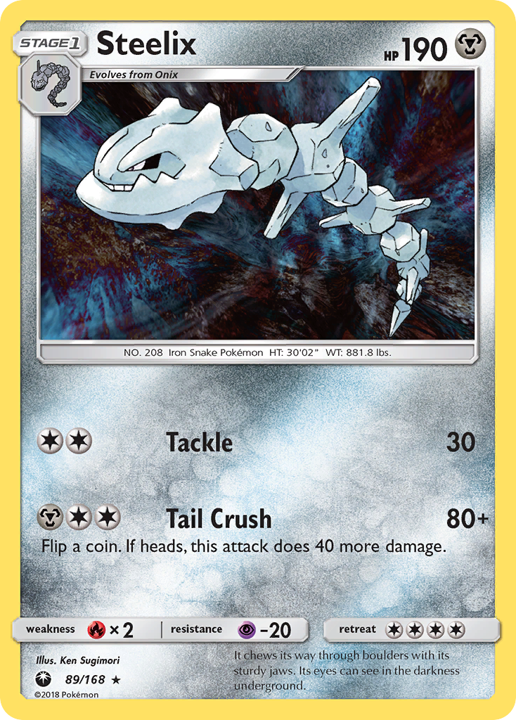 Steelix (89/168) [Sun & Moon: Celestial Storm] | Anubis Games and Hobby