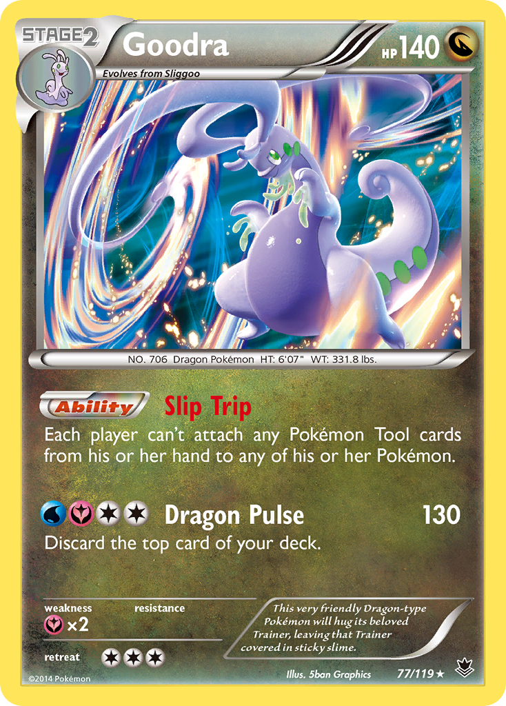 Goodra (77/119) [XY: Phantom Forces] | Anubis Games and Hobby