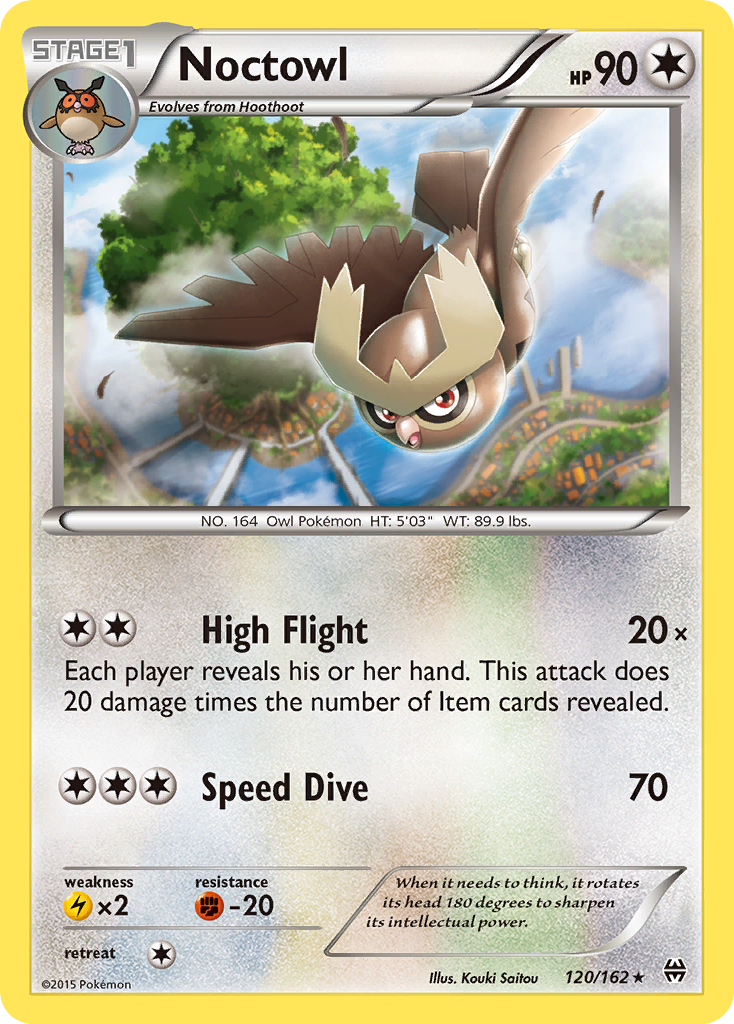 Noctowl (120/162) [XY: BREAKthrough] | Anubis Games and Hobby