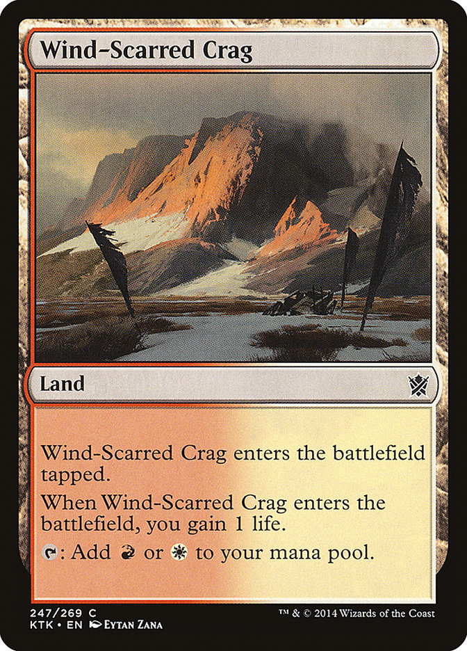 Wind-Scarred Crag [Khans of Tarkir] | Anubis Games and Hobby