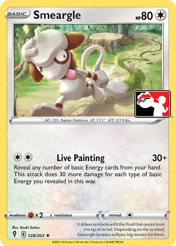 Smeargle (128/203) [Prize Pack Series One] | Anubis Games and Hobby