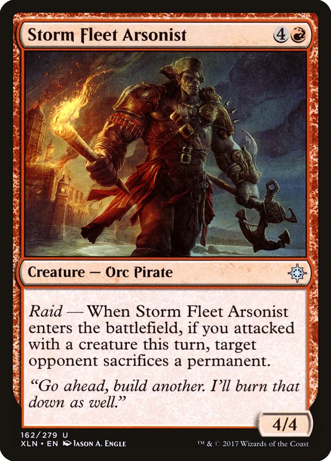 Storm Fleet Arsonist [Ixalan] | Anubis Games and Hobby