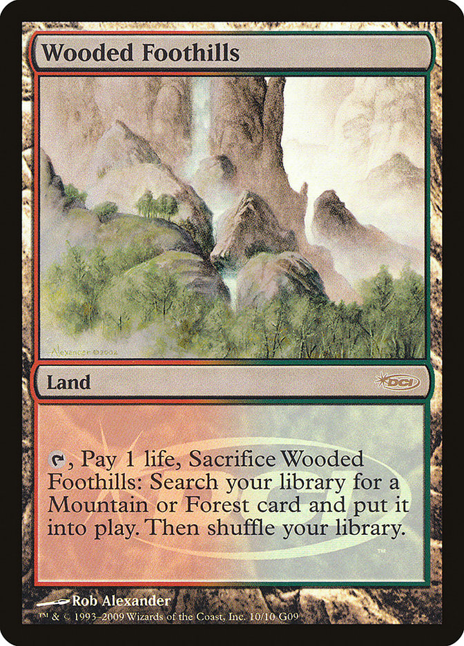 Wooded Foothills [Judge Gift Cards 2009] | Anubis Games and Hobby