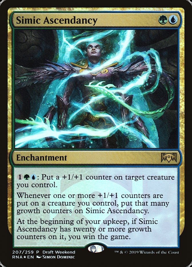 Simic Ascendancy (Draft Weekend) [Ravnica Allegiance Promos] | Anubis Games and Hobby