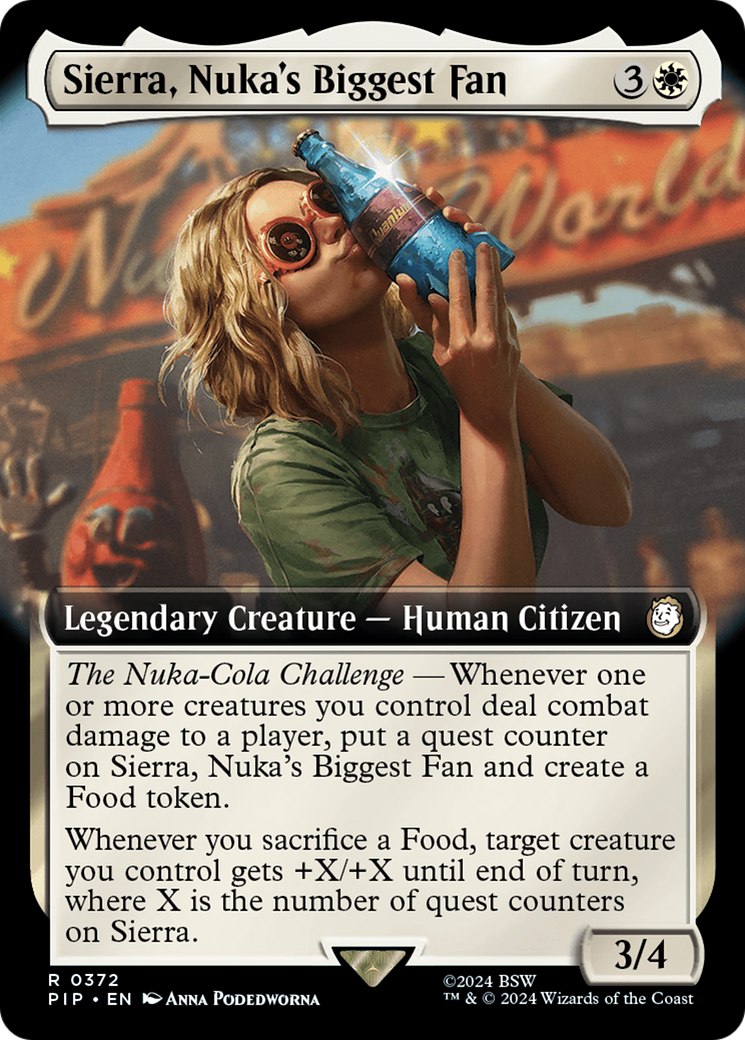 Sierra, Nuka's Biggest Fan (Extended Art) [Fallout] | Anubis Games and Hobby