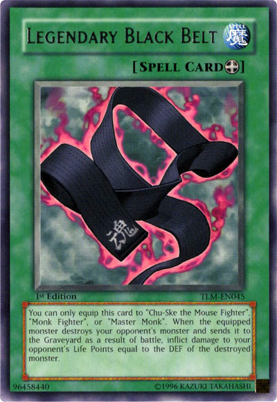 Legendary Black Belt [TLM-EN045] Rare | Anubis Games and Hobby