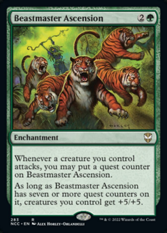 Beastmaster Ascension [Streets of New Capenna Commander] | Anubis Games and Hobby