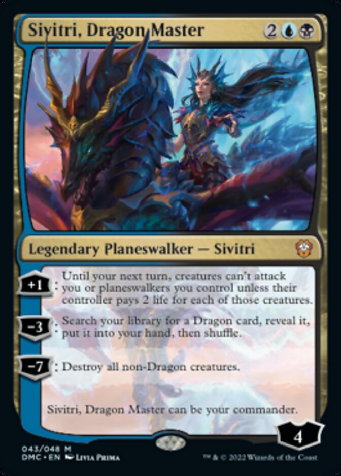 Sivitri, Dragon Master [Dominaria United Commander] | Anubis Games and Hobby