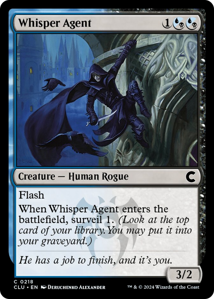 Whisper Agent [Ravnica: Clue Edition] | Anubis Games and Hobby