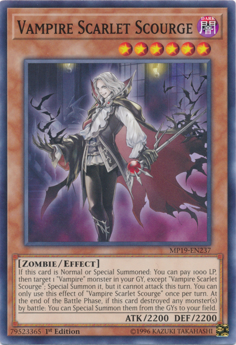 Vampire Scarlet Scourge [MP19-EN237] Common | Anubis Games and Hobby