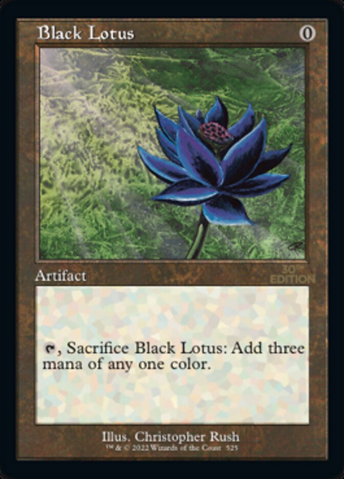 Black Lotus (Retro) [30th Anniversary Edition] | Anubis Games and Hobby