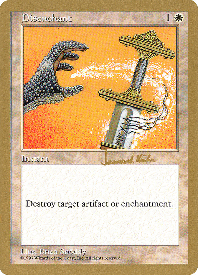 Disenchant (Janosch Kuhn) [World Championship Decks 1997] | Anubis Games and Hobby