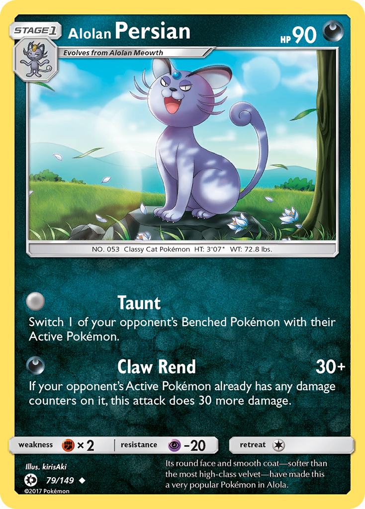 Alolan Persian (79/149) [Sun & Moon: Base Set] | Anubis Games and Hobby