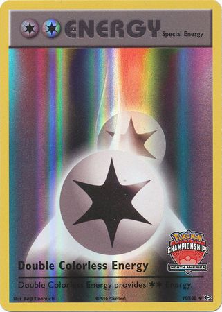 Double Colorless Energy (90/108) (NA International Championship Promo) [XY: Evolutions] | Anubis Games and Hobby