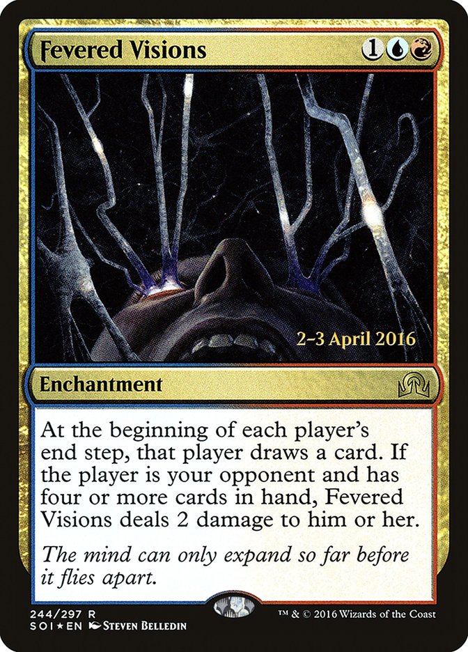 Fevered Visions [Shadows over Innistrad Prerelease Promos] | Anubis Games and Hobby