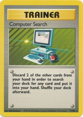 Computer Search (71/102) [Base Set Unlimited] | Anubis Games and Hobby