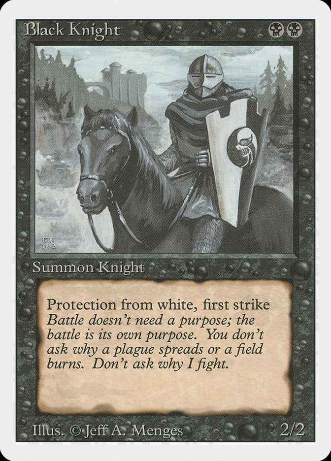Black Knight [Revised Edition] | Anubis Games and Hobby