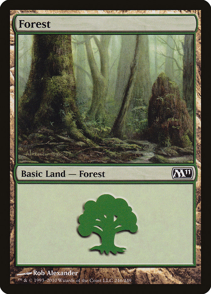 Forest (246) [Magic 2011] | Anubis Games and Hobby