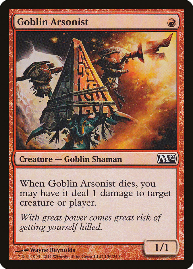 Goblin Arsonist [Magic 2012] | Anubis Games and Hobby