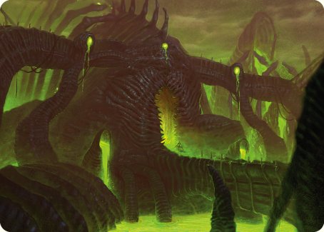 The Dross Pits Art Card [Phyrexia: All Will Be One Art Series] | Anubis Games and Hobby